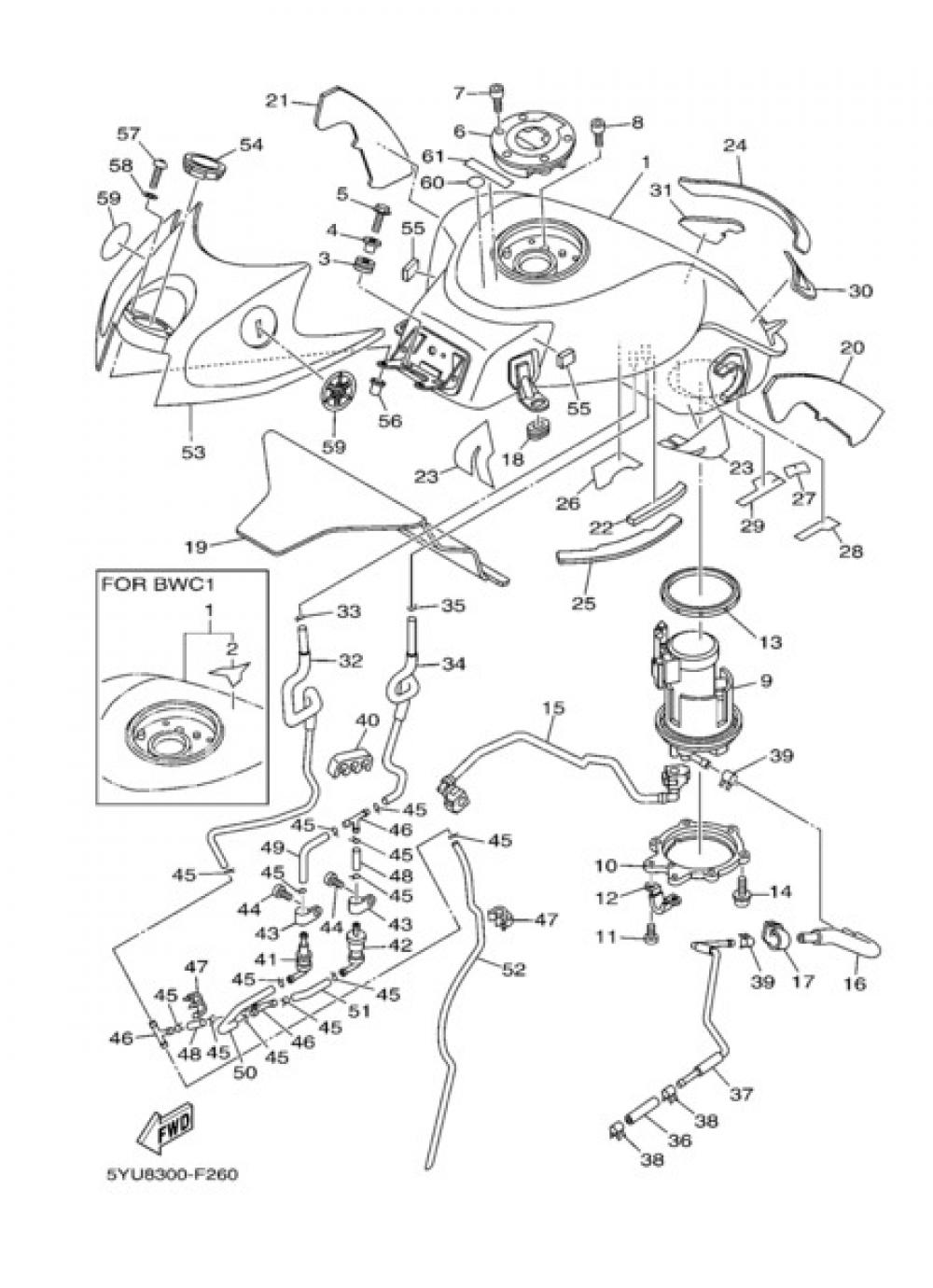 DEPOSITO DE COMBUSTIBLE